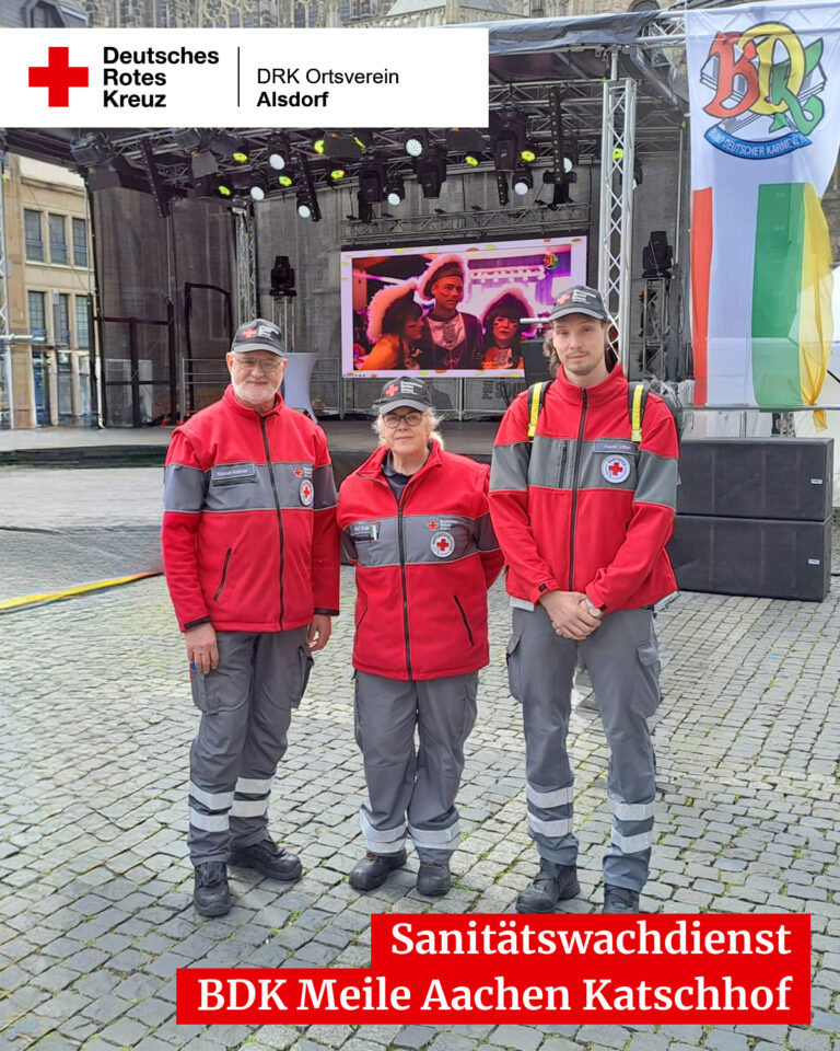 Sanitätswachdienst BDK Meile Aachen Katschhof