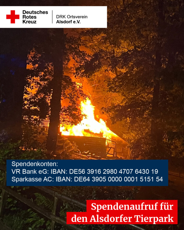 Spendenaufruf für den Alsdorfer Tierpark